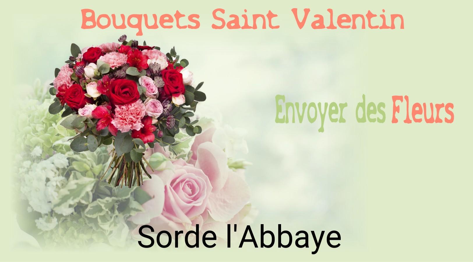 Roses de Saint-Valentin livrées à Sorde-l'Abbaye